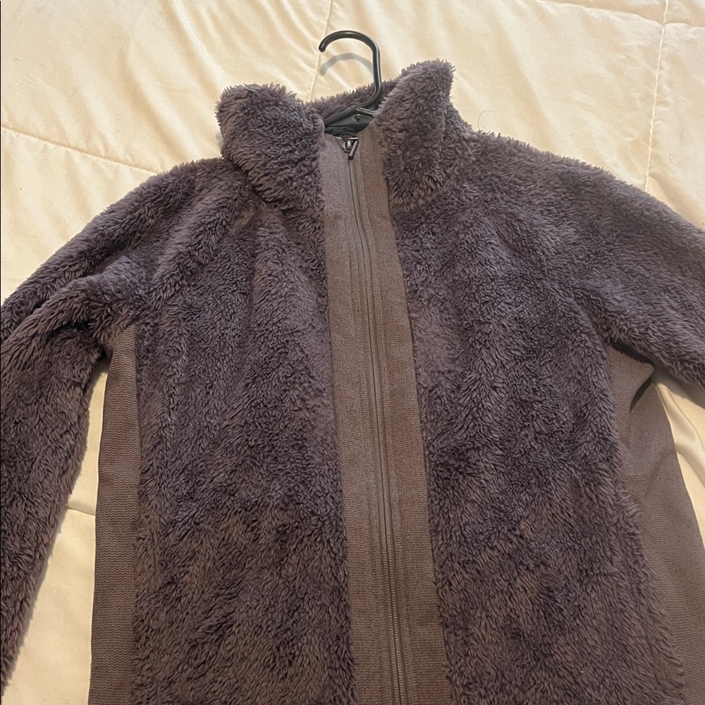 Cozy Brown Fleece Jacket